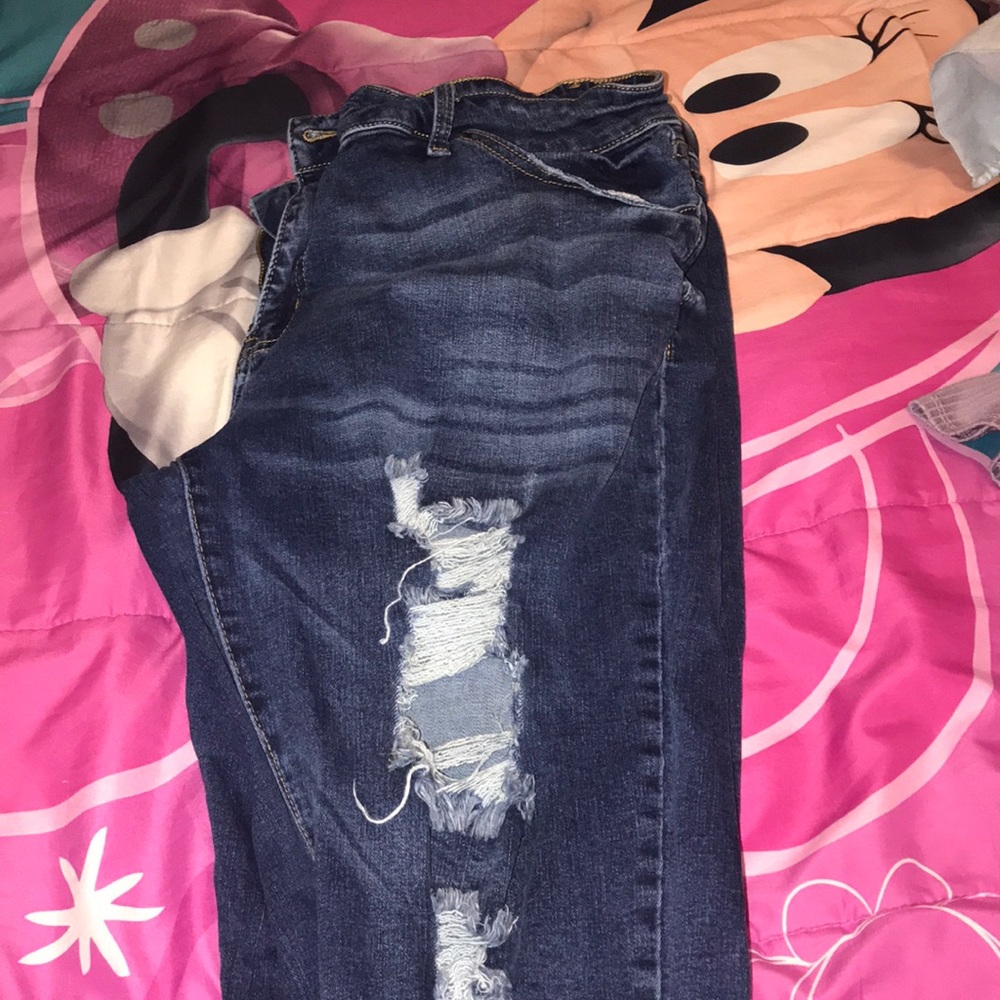 Plus size fashion nova jeans